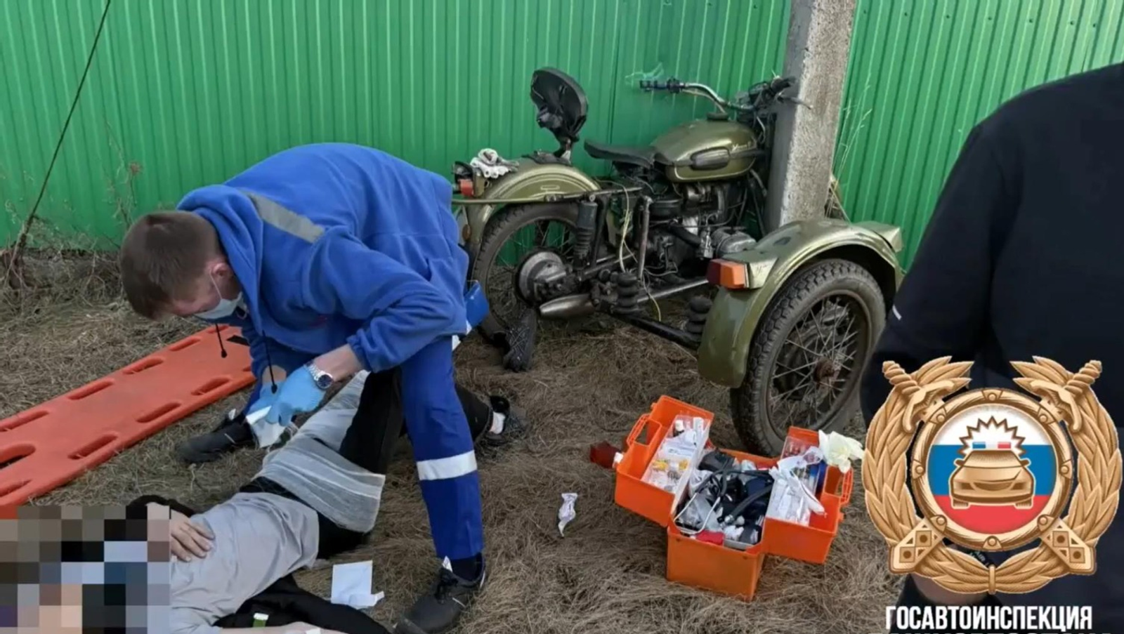 В Башкирии подростки на мотоцикле врезались в столб