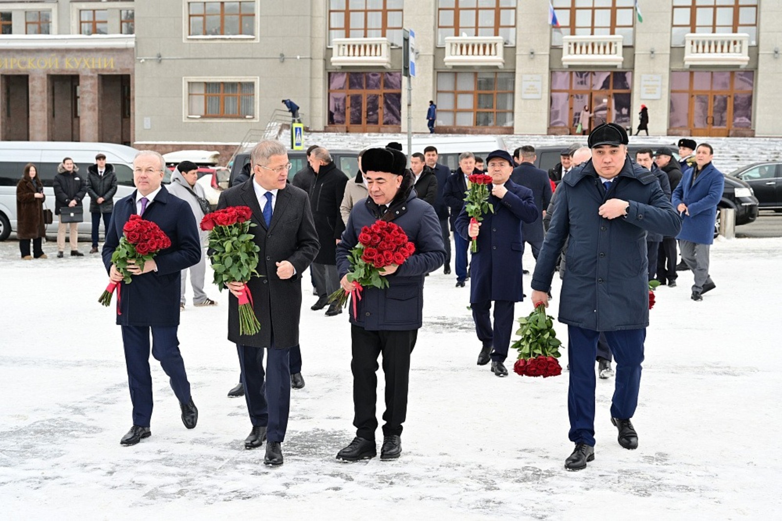 Делегация Узбекистана во главе с Зойиром Мирзаевым прибыла в Уфу